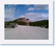 That's the yet-to-be-completed Crazy Horse, his face is bigger than ALL OF MOUNT RUSHMORE